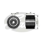 Gates DriveAlign Idler Pulley (T36191)