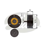 Gates DriveAlign Idler Pulley (T36236)