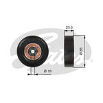 Gates DriveAlign Idler Pulley (T36274)
