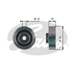 Gates DriveAlign Idler Pulley (T36278)