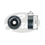 Gates DriveAlign Idler Pulley (T36418)