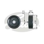 Gates DriveAlign Idler Pulley (T36419)