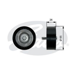 Gates DriveAlign Idler Pulley (T36437)