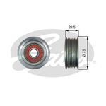 Gates DriveAlign Idler Pulley (T36447)