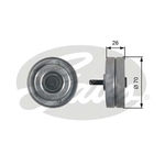 Gates DriveAlign Idler Pulley (T36466)