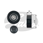 Gates DriveAlign Idler Pulley (T36477)