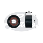 Gates DriveAlign Idler Pulley (T36481)