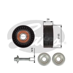 Gates DriveAlign Idler Pulley (T36618)