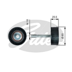 Gates DriveAlign V-Ribbed Belt Idler Pulley (T36772)