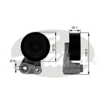 Gates DriveAlign Idler Pulley (T38066)