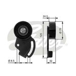Gates DriveAlign Idler Pulley (T38098)