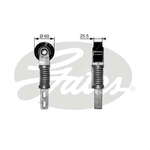 Gates DriveAlign V-Ribbed Belt Tensioner (T38355) Fits: Renault
