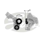 Gates DriveAlign V-Ribbed Belt Tensioner (T38444) Fits: Ford