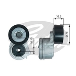 Gates FleetRunner V-Ribbed Belt Tensioner (T38724)