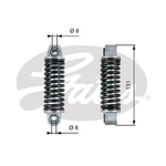 Gates DriveAlign MV Tensioner (T39151) Fits: Mercedes-Benz