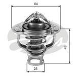 Gates Coolant Thermostat (TH04082)