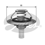Gates OE Type Coolant Thermostat (TH23085G1)