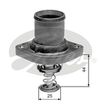 Gates OE Type Coolant Thermostat (TH24989G1)