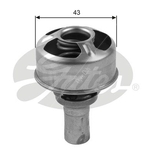 Gates OE Type Coolant Thermostat (TH36075)
