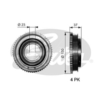 Gates Torsional Vibration Damper (TVD1053)