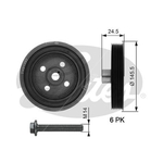 Gates Torsional Vibration Damper Kit (TVD1057A)