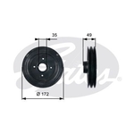 Gates Torsional Vibration Damper (TVD1123)