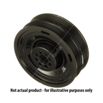 Gates Torsional Vibration Damper With Damping (TVD1222) Fits: Hyundai & Kia