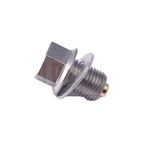 Gold Plug AP01 Magnetic Oil Drain Sump Plug AP-01 | Thread Diameter: 0.5 inch, Thread Pitch: 20