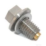 Gold Plug AP04 Magnetic Oil Drain Sump Plug AP-04 | Thread Diameter: 12mm | Thread Pitch: 1.75