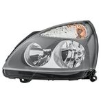 Headlight / Headlamp, fits Renault Clio 2 '04-> Left Hand Side (Grey) | Halogen H7 | Halogen H1 | HELLA 1LB 008 461-751