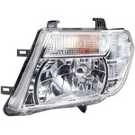 Headlight / HeadLamp fits: Nissan Navara/Path '10-> Left Hand Side | HELLA 1LE 238 055-031