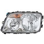 Headlight / Headlamp Actros '08-> Left Hand Side without leveller | HELLA 1LH 009 513-051