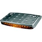 Indicator: LED Flasher Lamp for PLATFORMS 24v with Amber Lens | HELLA 2BA 008 260-007