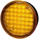 Indicator: Flasher Lamp LED 24v with Amber Lens | HELLA 2BA 964 169-317