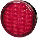 Rear Fog Light: LED Fog Lamp 122mm 24v with Red Lens | HELLA 2NE 964 169-341
