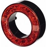Hella Combination Rear Light LED 24v 67mm Stop / Tail Ring Red Lens (2SB 009 362-011)