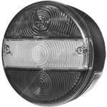 Combination Rear Light / Lamp: Black metal body With heat resistant lens | HELLA 2SD 001 685-307