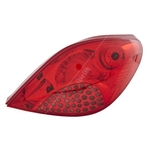Rear RHS Tail lamp for Peugeot 207CC (2006 +) | HELLA 2VP 354 039-021