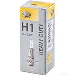 HELLA Heavy Duty Light Bulb H1 24V 70W (8GH 002 089-251)