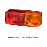 Lens, combination Rear Light: Replacement Lens for 2SD 003 184-041/7 + Screw - Right Hand Fitment | Hella 9EL 118 701-001