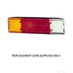 Lens, combination Rear Light: Rear Lens fits: Mercedes 208-408 Right Hand Side | HELLA 9EL 131 420-011