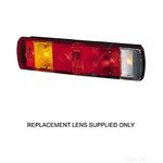 Lens, combination Rear Light: Lens for SCANIA 4 - NOT SIDED | HELLA 9EL 152 884-001