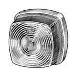 Position Light: Position Lamp (Clear) with Clear Lens | HELLA 2PF 003 057-001