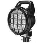 Worklight: MATADOR Round Close Range Work Lamp with Grille and Glass Lens - 24v - Halogen H3 Bulb included | HELLA 1G4 003 470-147
