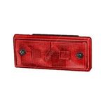 Tail Light: Tail Lamp Red Lens 2 Bulbs / Parallel | HELLA 2SA 003 734-121