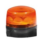 LED Rotating Beacon with Yellow Polycarbonate Lens | HELLA 2RL 010 979-001