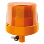 Hella KL7000 LED Rotating Beacon 12/24v Amber - Pipe Mount | HELLA 2RL 011 484-011