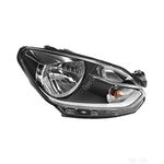 Headlight / Headlamp fits: VW UP Chrome 11> - Right Hand Fitment | Hella 1LJ 010 670-081