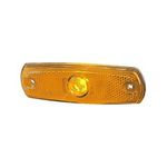 Side Marker Light: Lamp Flush Fit Amber 24v with Amber Lens | HELLA 2PS 962 964-012