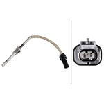 Hella Exhaust Gas Temperature Sensor (6PT 358 226-201) Fits: Chevrolet 